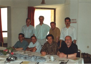 1993 - The EARN Executive Board with the General Manager of the EARN Office and the Technical Manager