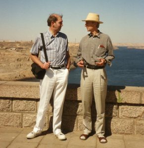 Dennin Jennings and Frode Greisen in 1990.